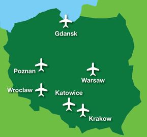 Puolan lentokentät - Euroopan lentokentät