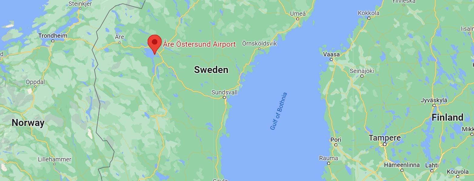 Åre Östersundin lentokenttä - Euroopan lentokentät
